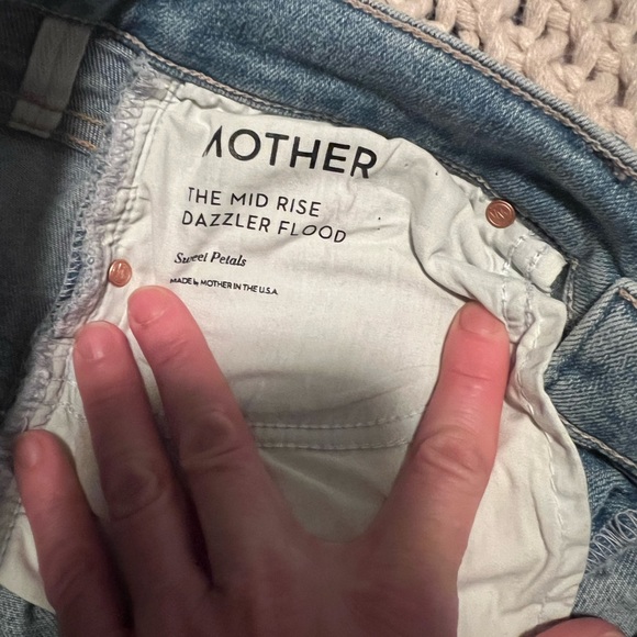 Mother denim Mid rise dazzler flood. 28 - Picture 7 of 10